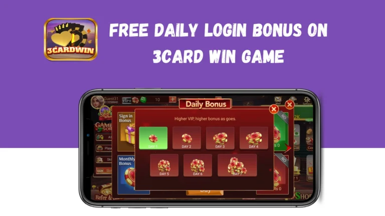 3cardwin game daily bonus